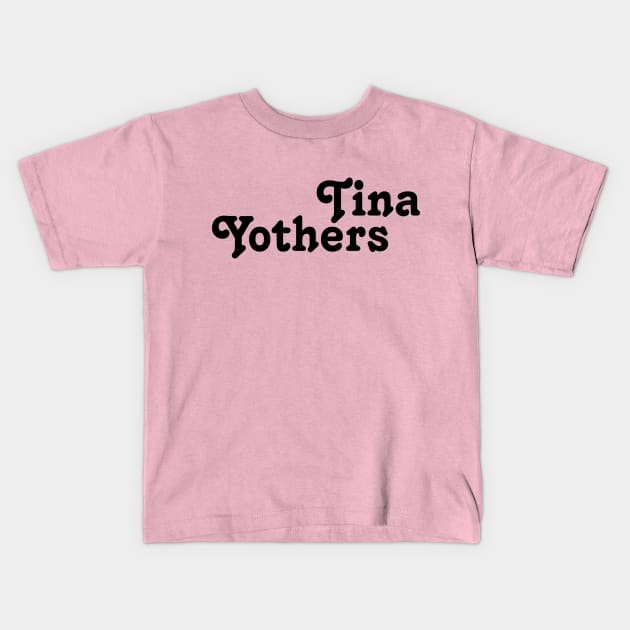 Tina Yothers Kids T-Shirt by thighmaster